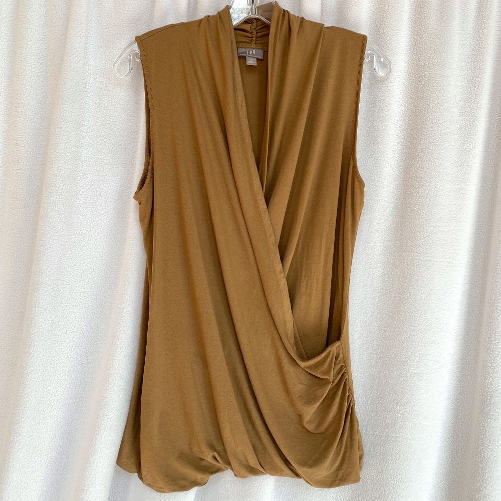 Jill Wearever Crossover Sleeveless Top, M